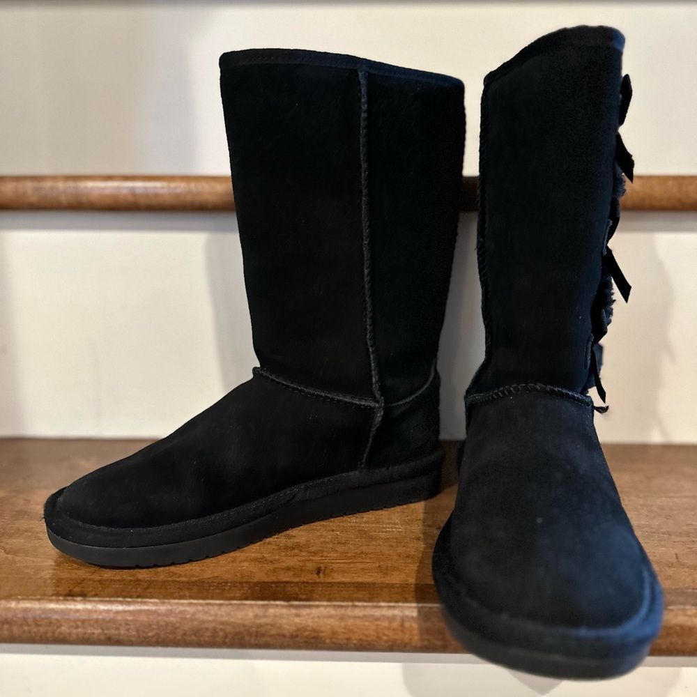 Koolaburra Black Kids Boots